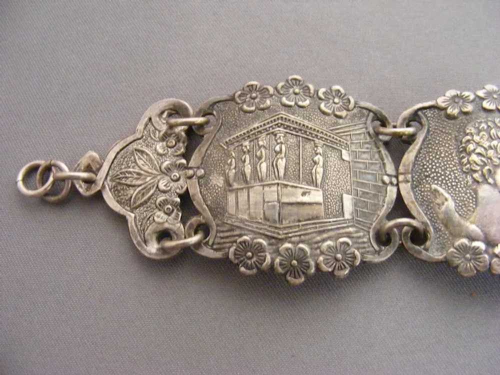 Edwardian Ancient Greece Souvenir Bracelet Hermes… - image 7