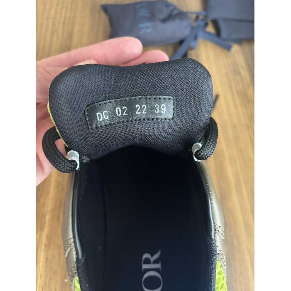 Dior B22 leather low trainers - image 2