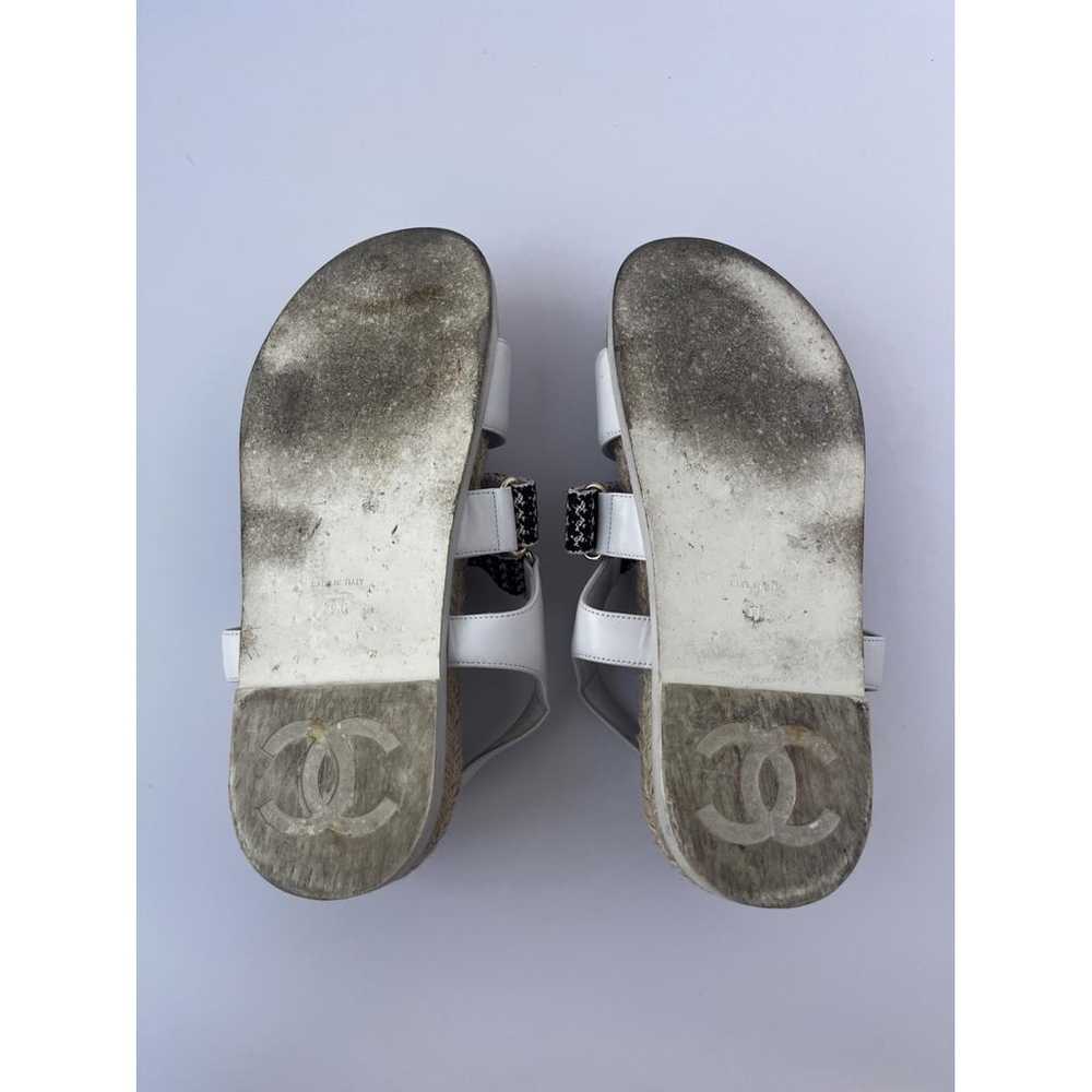 Chanel Dad Sandals tweed sandal - image 8