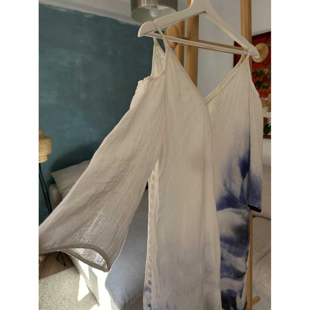 Non Signé / Unsigned Linen maxi dress - image 4