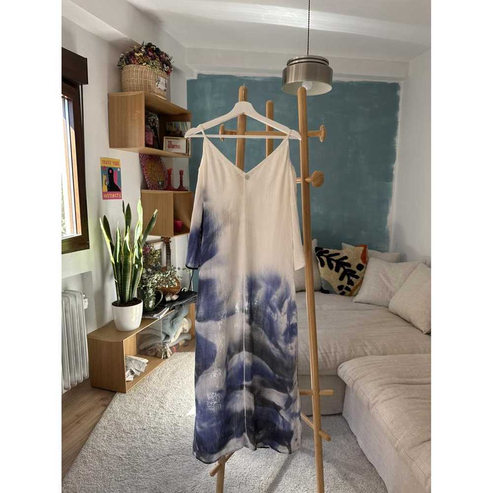 Non Signé / Unsigned Linen maxi dress - image 6