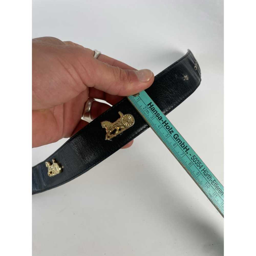 Celine Triomphe leather belt - image 8