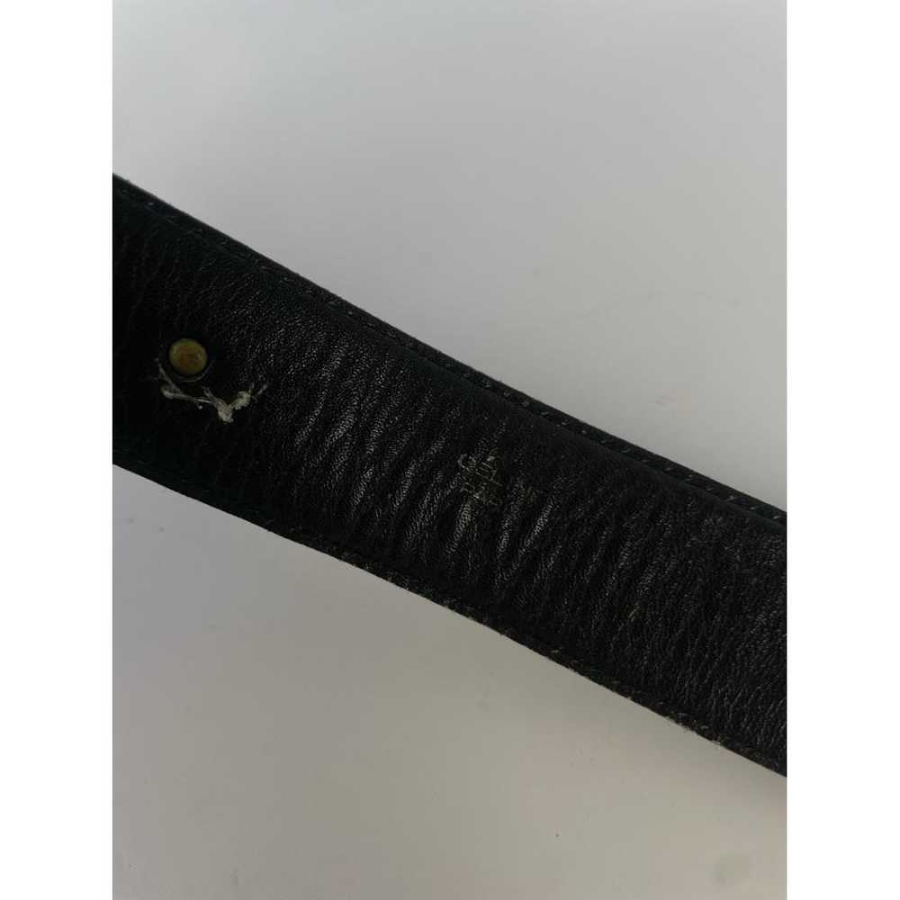 Celine Triomphe leather belt - image 9