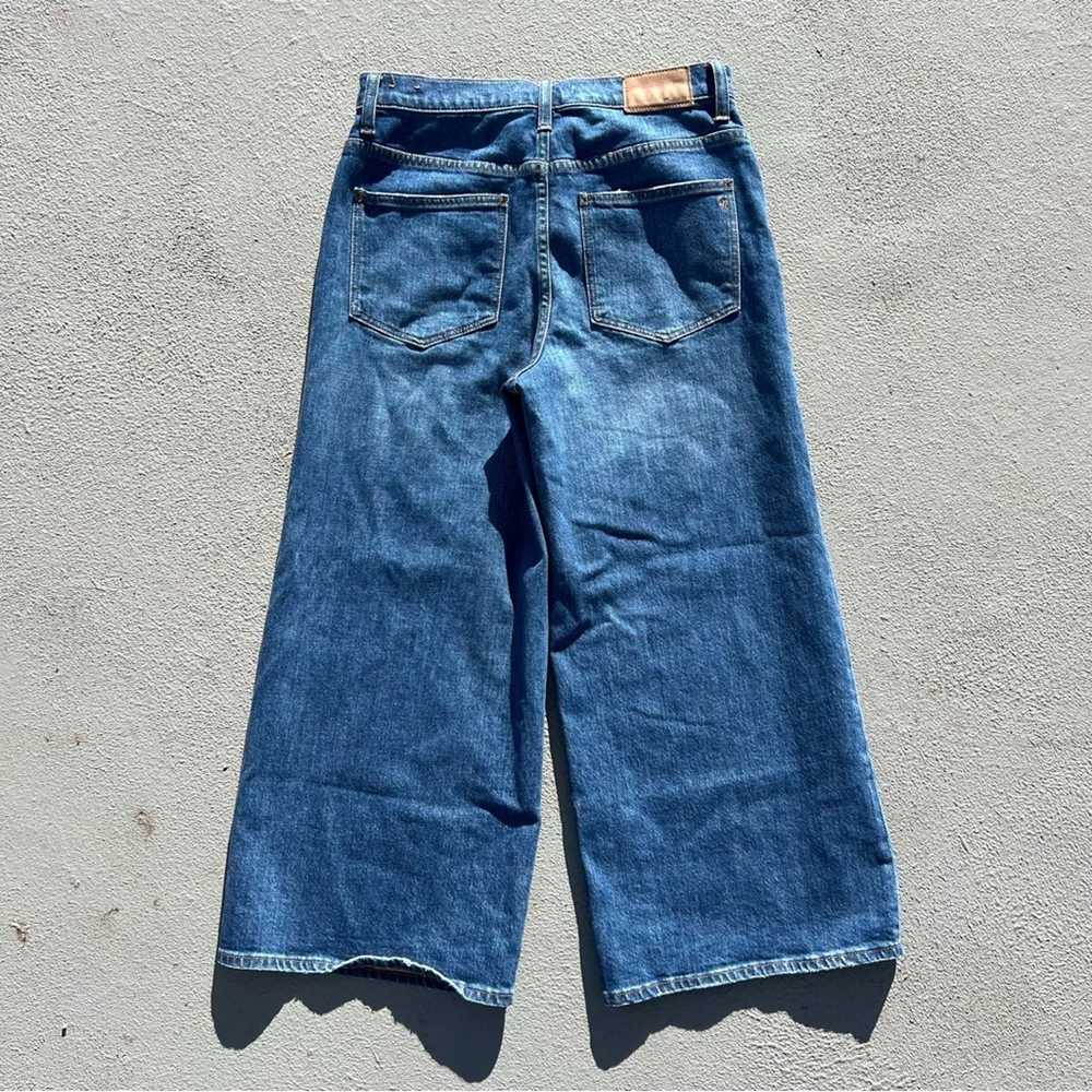 Madewell Madewell Wide Leg Crop Jeans in Bainbrid… - image 5