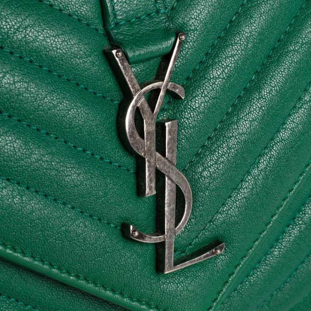 Saint Laurent Collége monogramme leather handbag - image 10