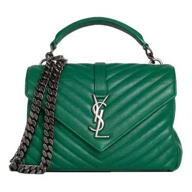 Saint Laurent Collége monogramme leather handbag - image 1