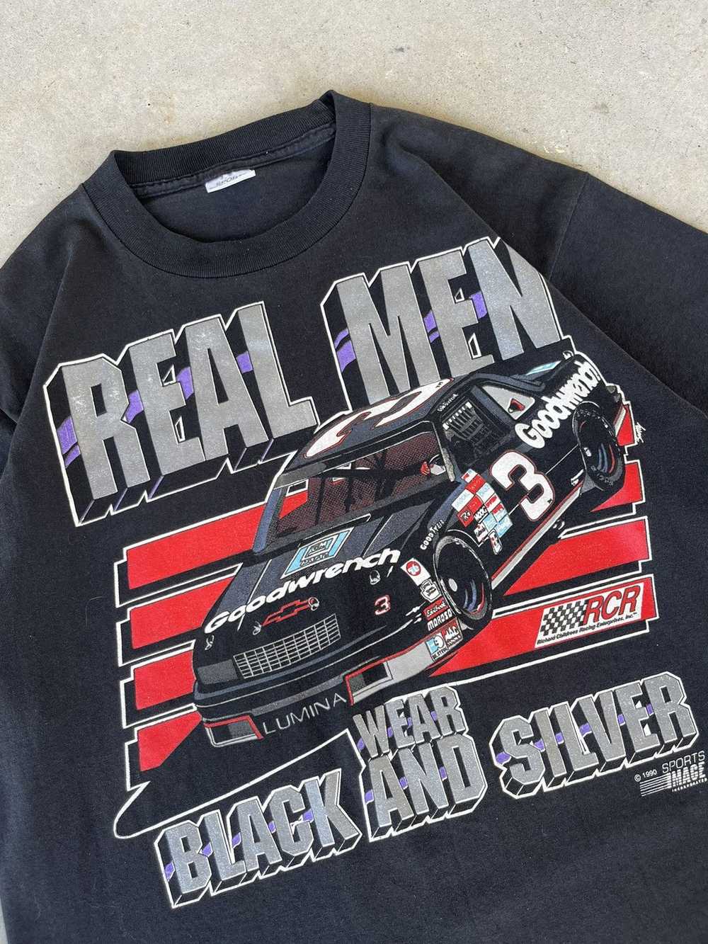 NASCAR × Vintage Vintage 90’s Dale Sr. “ Real Men… - image 3