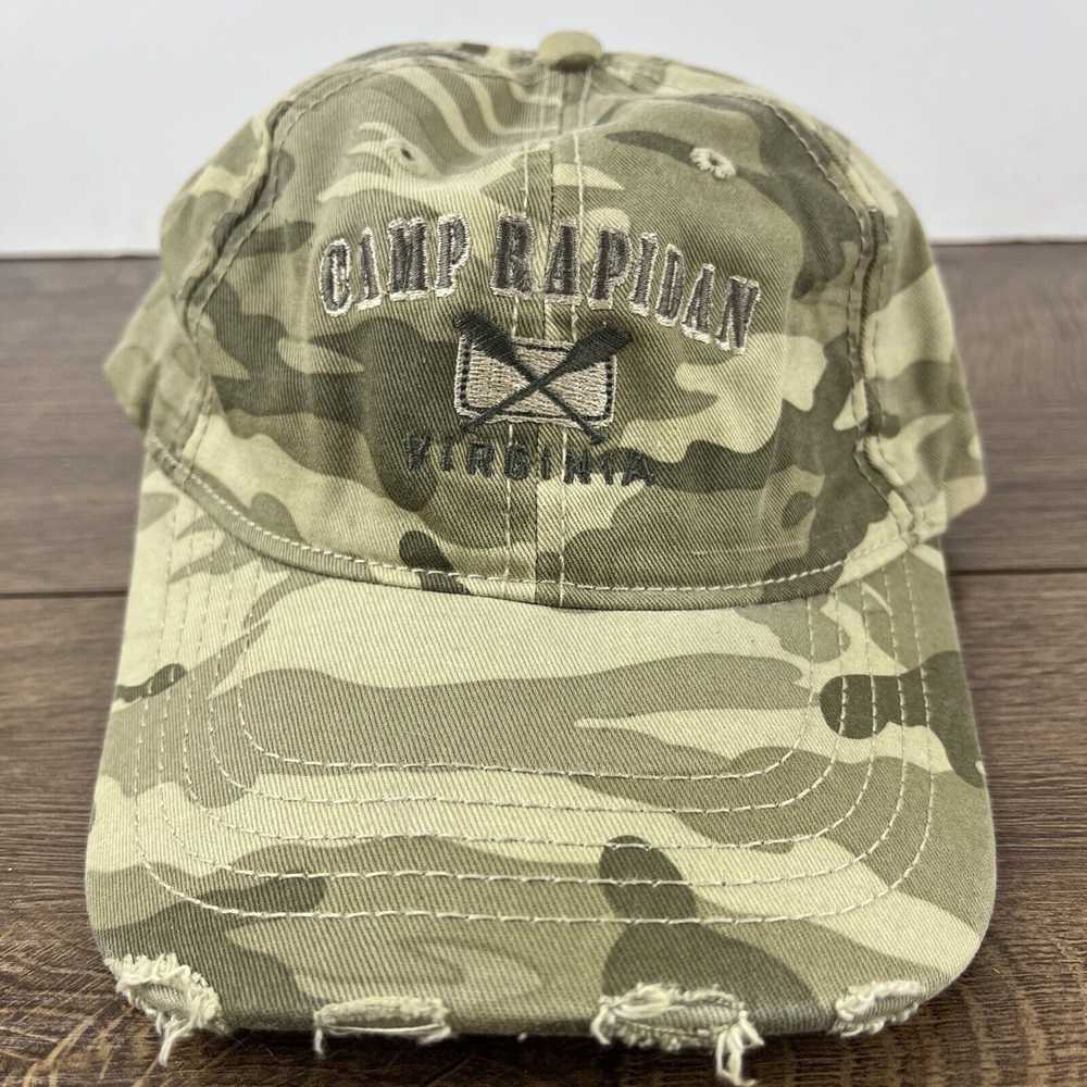 Other Camp Rapidan Virginia Hat Camo Green Hat Ad… - image 3