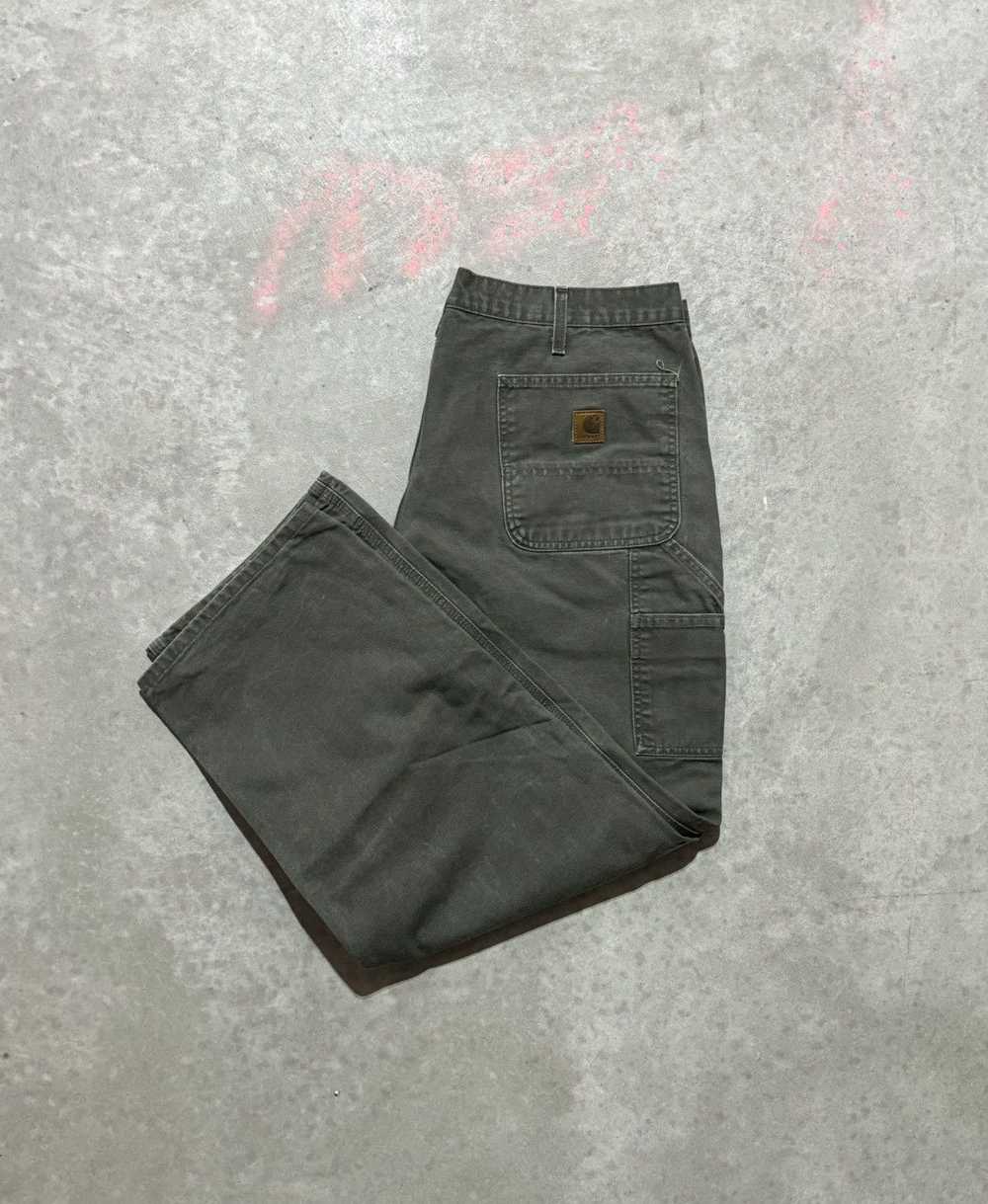 Carhartt × Streetwear × Vintage Olive Green Carha… - image 1