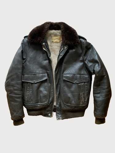 Schott Vintage Schott Leather Bomber Jacket