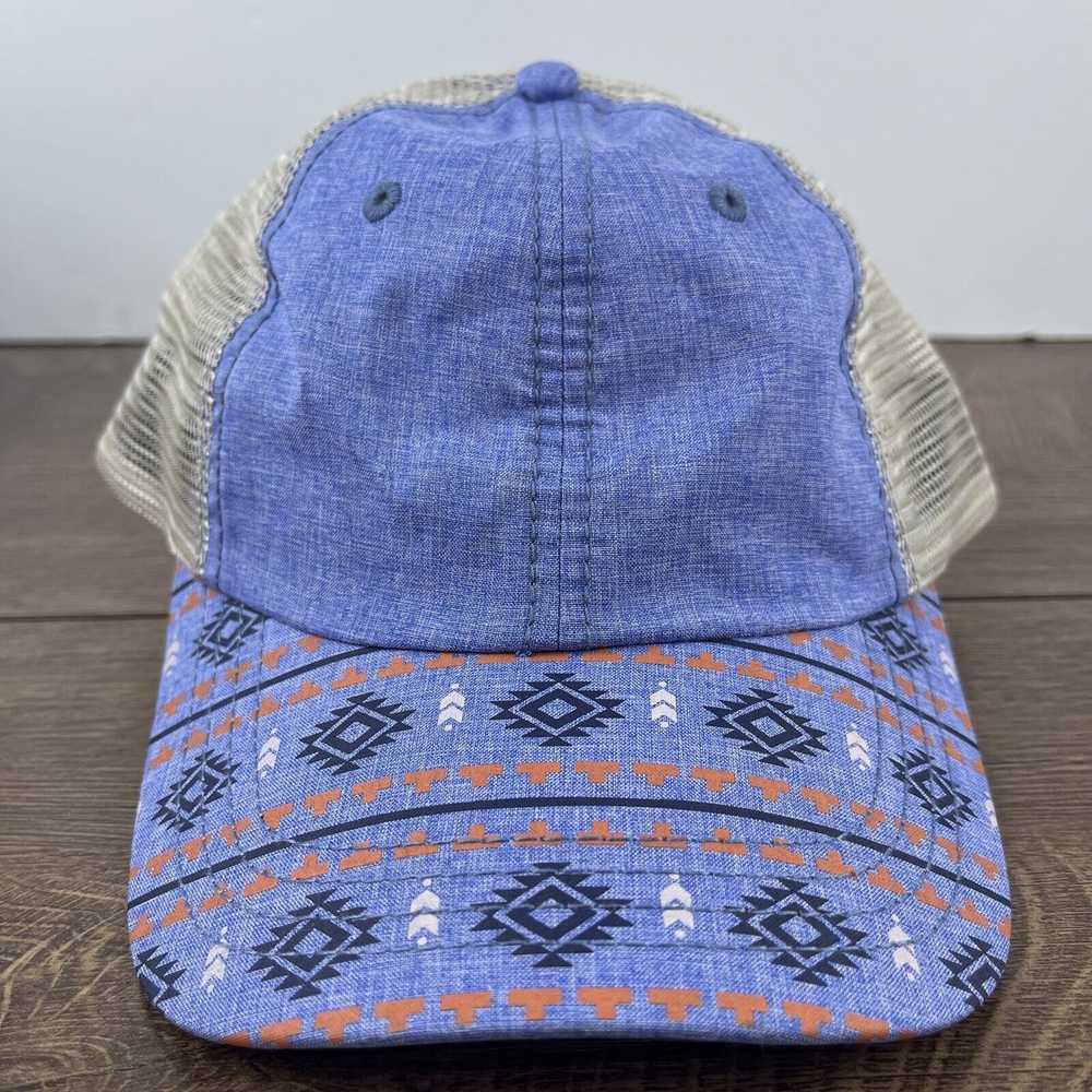 Other Aztec Blue Hat Blue Hat Adjustable Adult Si… - image 3