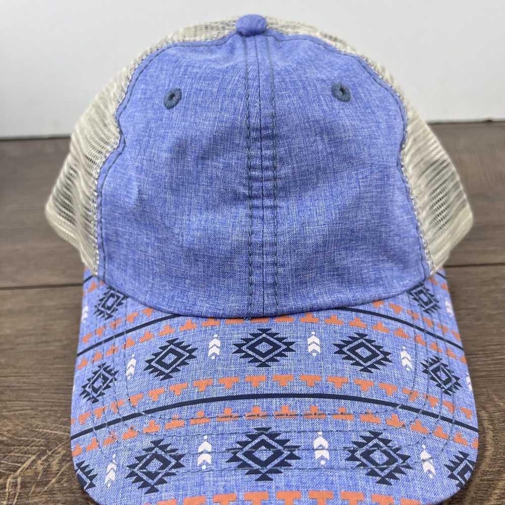 Other Aztec Blue Hat Blue Hat Adjustable Adult Si… - image 6