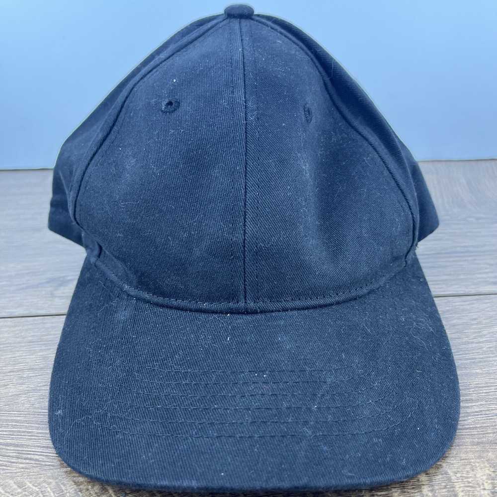 Other Plain Black Hat Adjustable Adult Size Hat P… - image 1