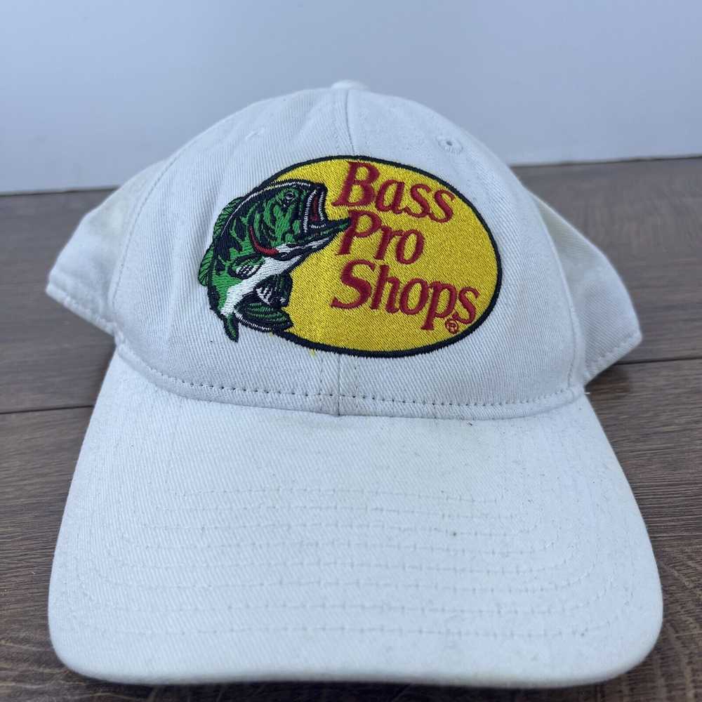 Other Bass Pro Shops Hat Bass Pro White Hat Adjus… - image 1