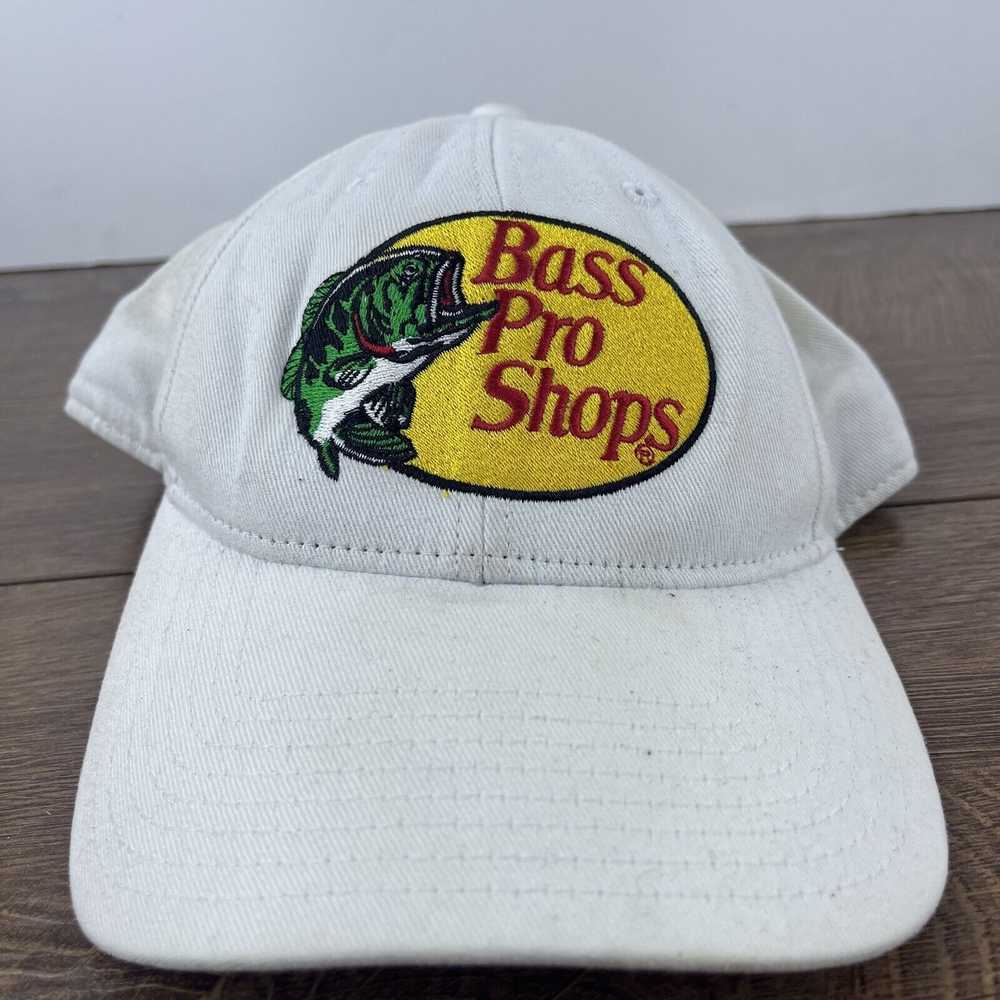 Other Bass Pro Shops Hat Bass Pro White Hat Adjus… - image 2