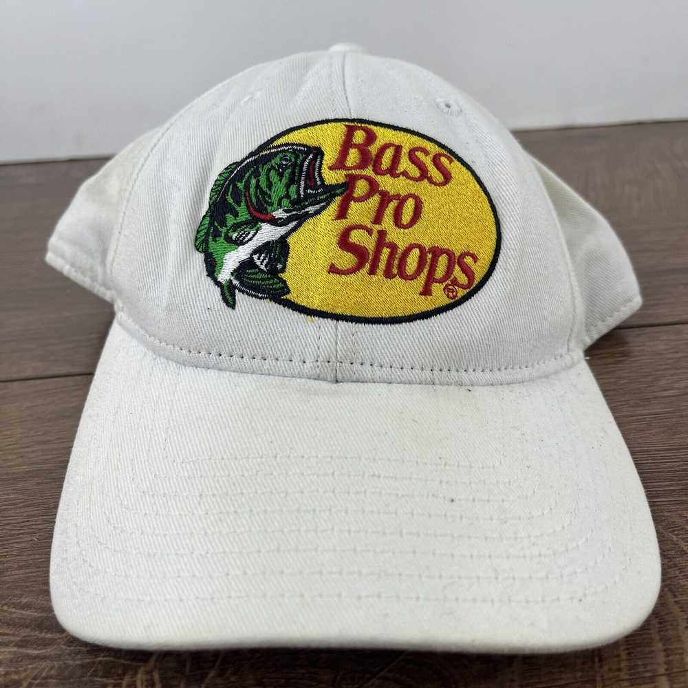 Other Bass Pro Shops Hat Bass Pro White Hat Adjus… - image 4