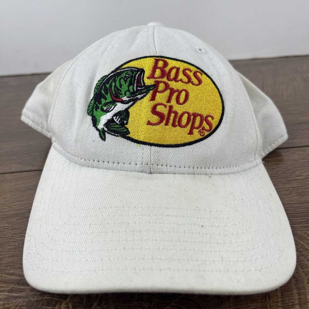 Other Bass Pro Shops Hat Bass Pro White Hat Adjus… - image 5