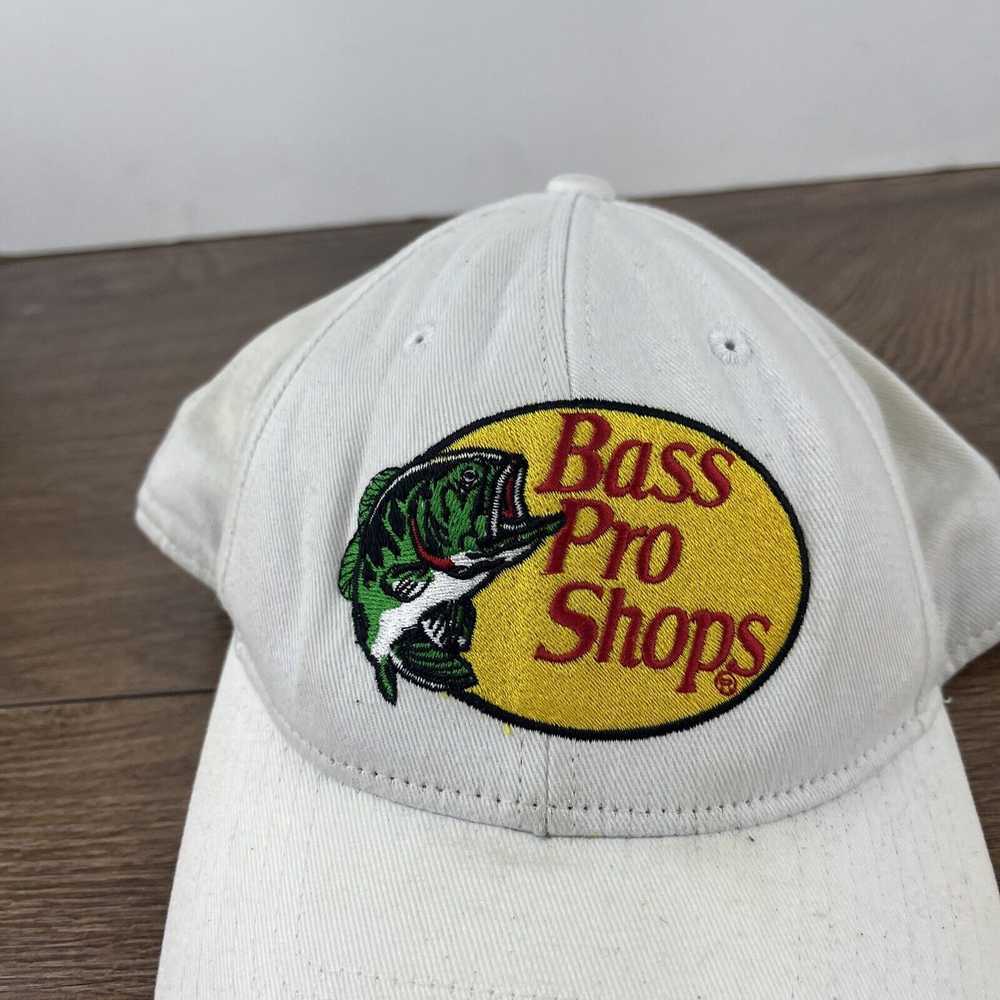 Other Bass Pro Shops Hat Bass Pro White Hat Adjus… - image 6