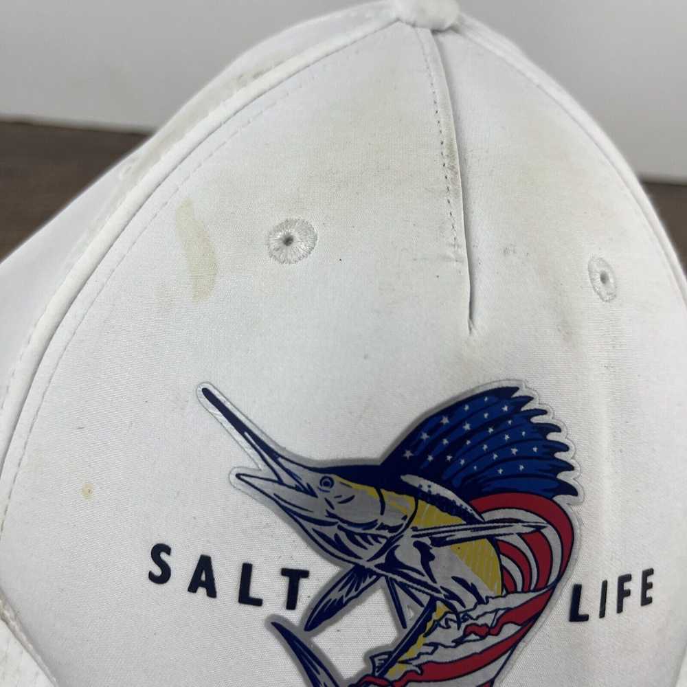 Other Salt Life Hat Salt Life Marlin White Hat Ad… - image 9