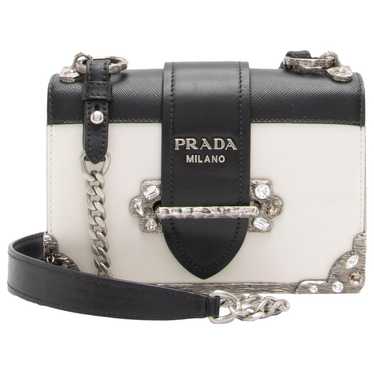 Prada Cahier leather crossbody bag