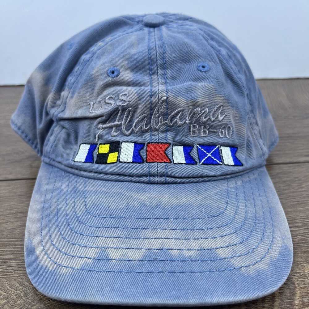 Other USS Alabama BB-60 Hat Alabama Blue Hat Adju… - image 1