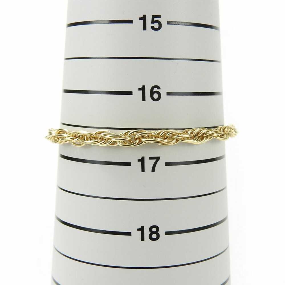 Givenchy Givenchy bracelet metal gold chain plate… - image 7