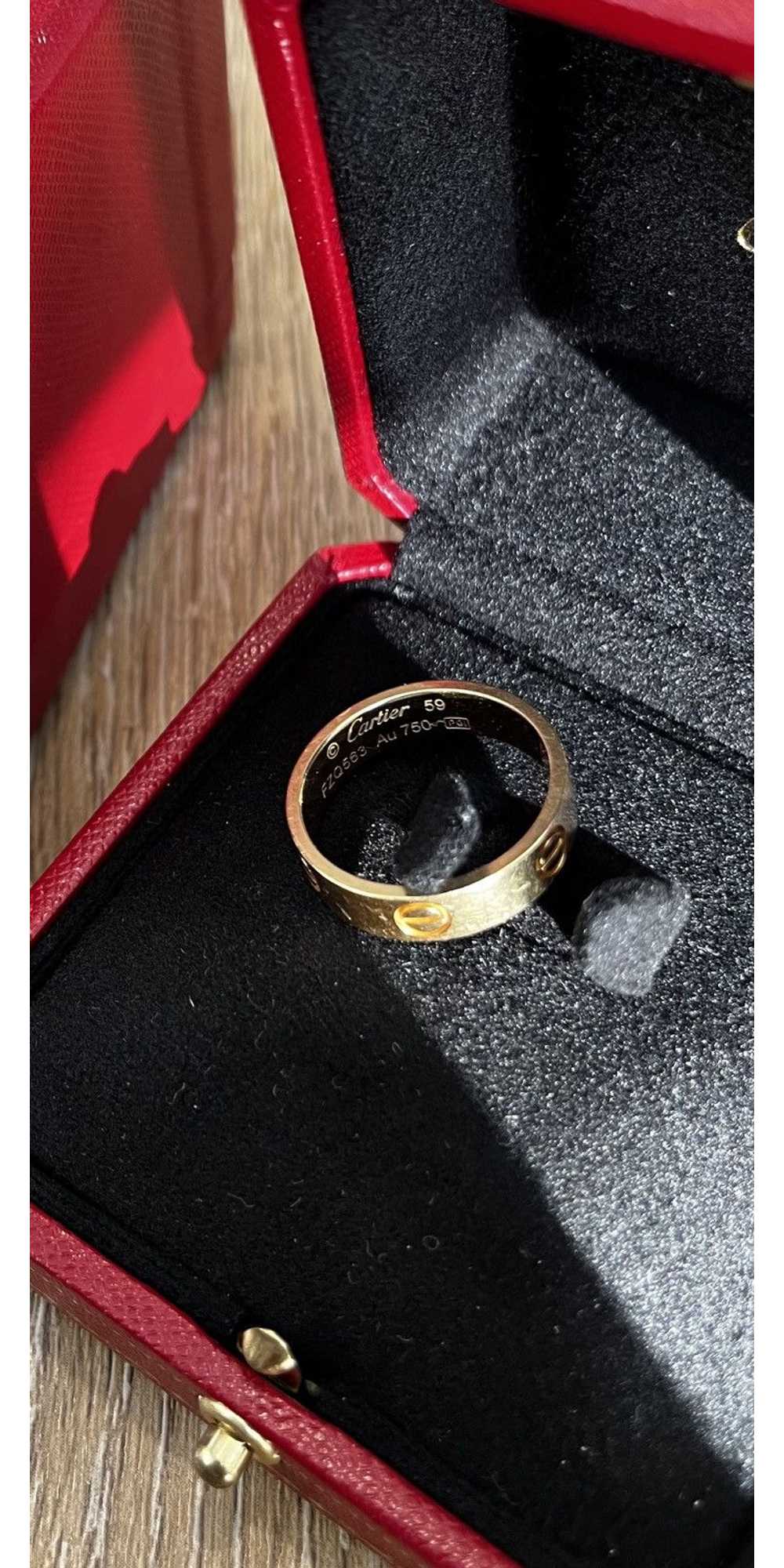 Cartier Cartier Love Ring 18k Gold (unisex) - image 10