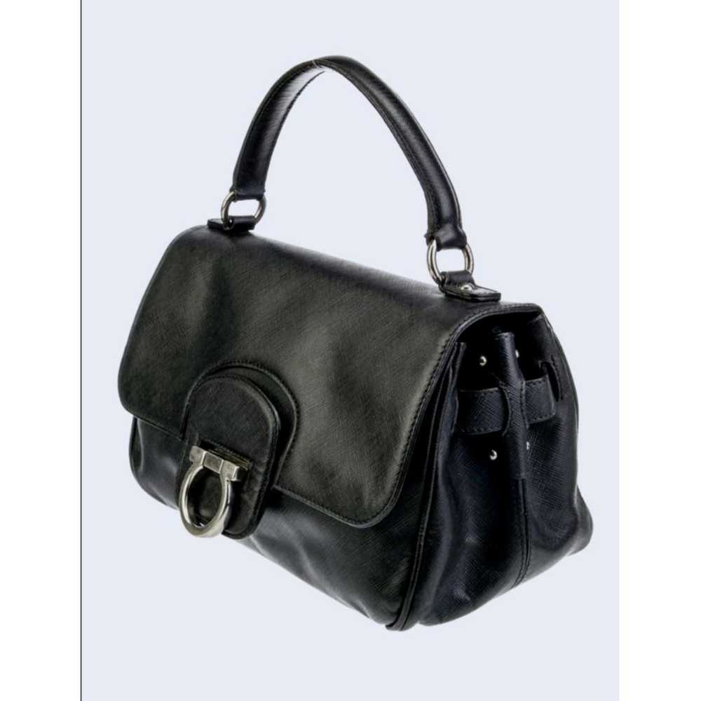 Salvatore Ferragamo Patent leather clutch bag - image 3