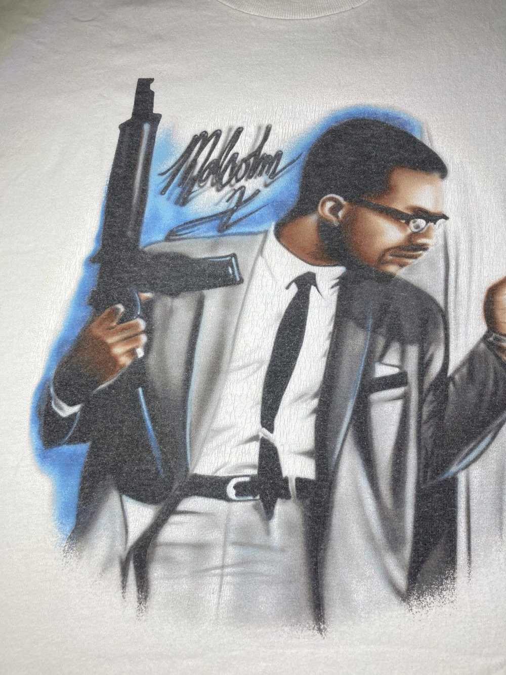 Supreme 2003 Supreme Malcolm X Tee White Politica… - image 3