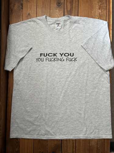 Streetwear × Vintage Vintage Y2K Fuck You You Fuc… - image 1