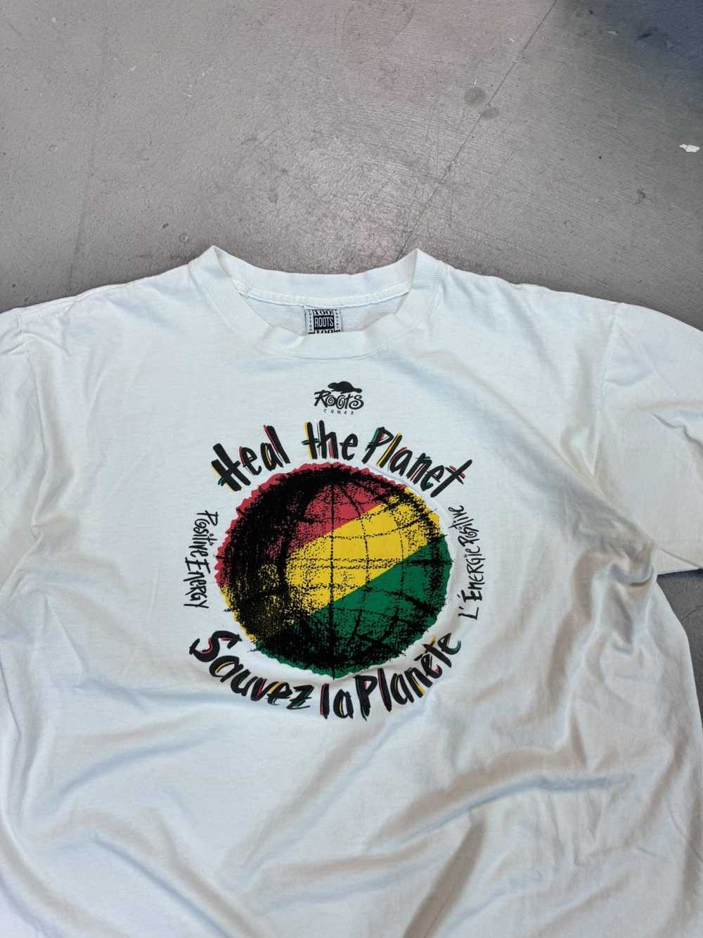 Made In Usa × Roots × Vintage 90s Heal The Planet… - image 3