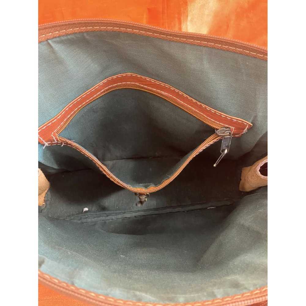 Non Signé / Unsigned Leather handbag - image 3
