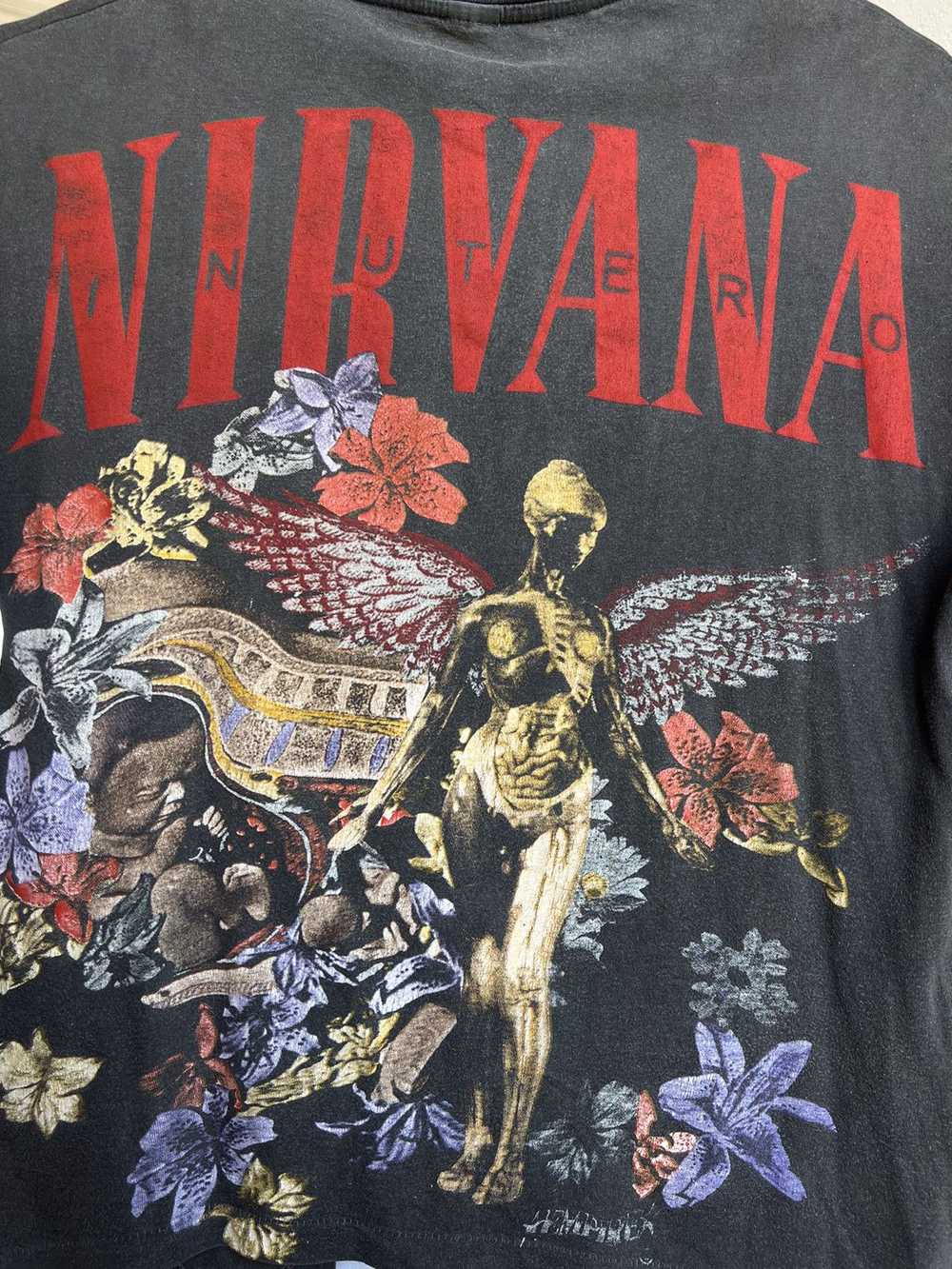 Nirvana Super RARE Nirvana Vintage In Utero tee t… - image 10