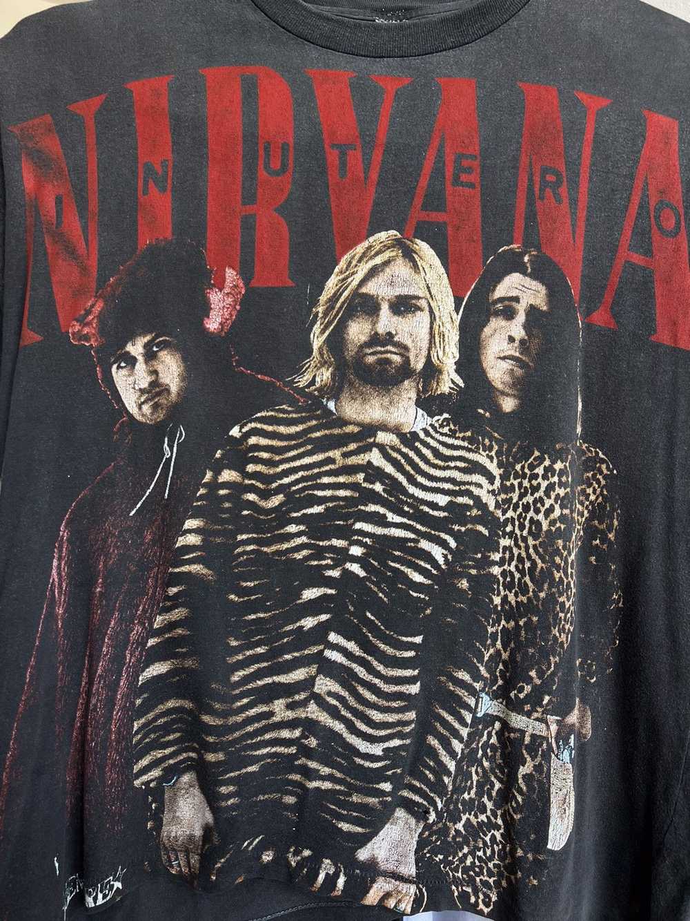 Nirvana Super RARE Nirvana Vintage In Utero tee t… - image 6