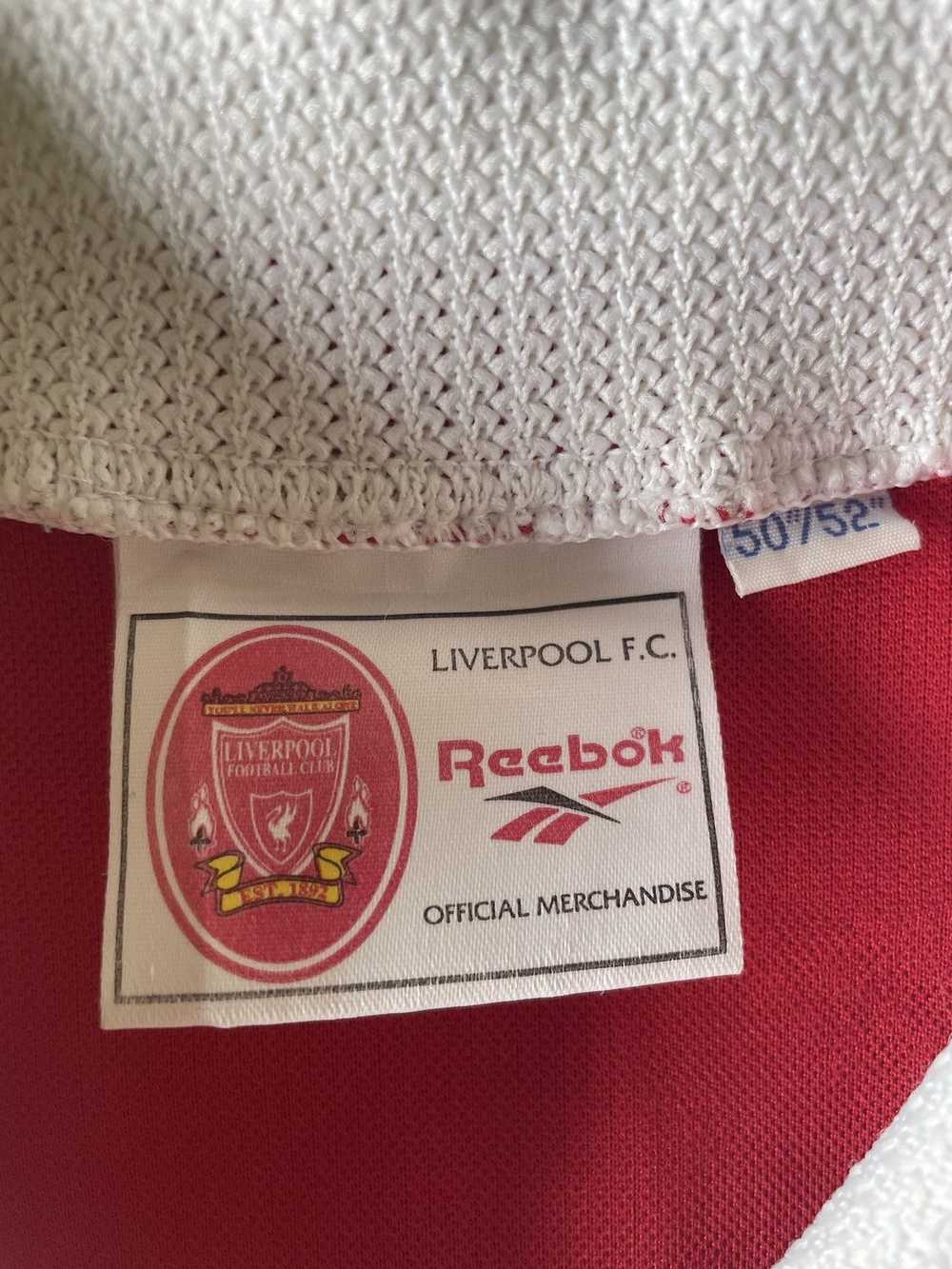Soccer Jersey × Vintage 90s Reebok Liverpool Socc… - image 5