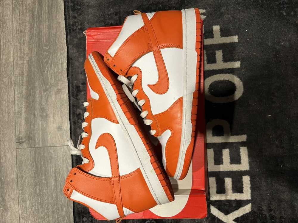 Nike × Streetwear × Vintage Nike dunk Syracuse - image 2