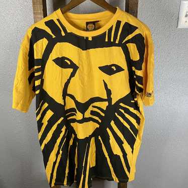 Movie × Vintage Vintage Lion King Musical shirt - image 1