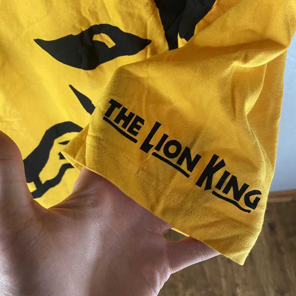 Movie × Vintage Vintage Lion King Musical shirt - image 3