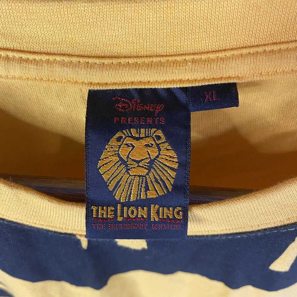 Movie × Vintage Vintage Lion King Musical shirt - image 4