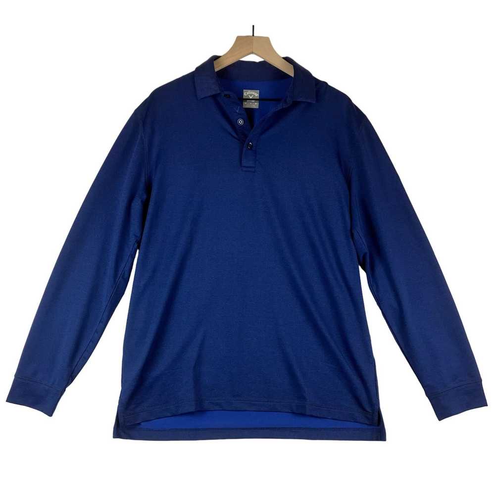 Callaway Callaway Blue Opti-Dry Long Sleeve Golf … - image 3