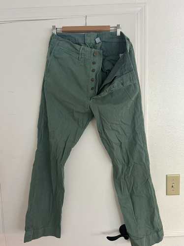 RRL Ralph Lauren RRL turquoise pants chino 32 x 32