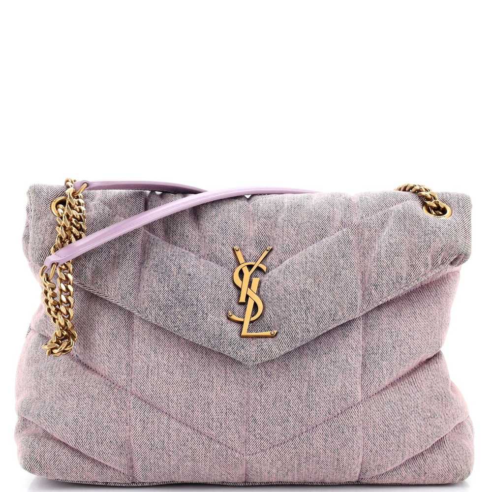 Yves Saint Laurent Loulou Puffer Shoulder Bag Qui… - image 1