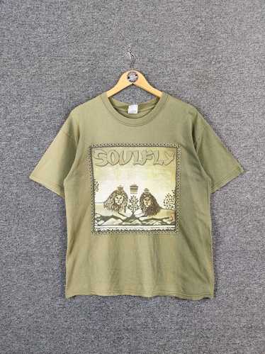 Band Tees × Rock Tees × Vintage Vintage Soulfly T… - image 1