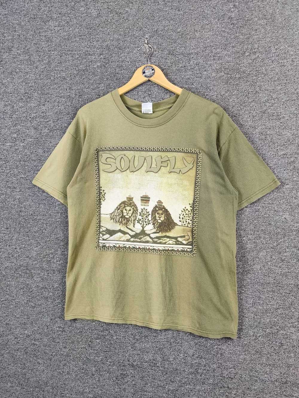 Band Tees × Rock Tees × Vintage Vintage Soulfly T… - image 2