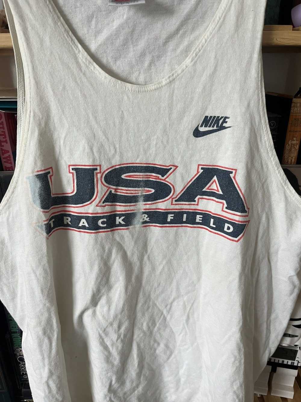 Nike × Vintage Vintage Nike Usa Track and Field T… - image 2