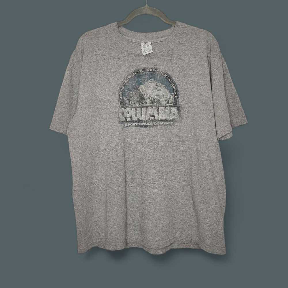 Columbia Vintage Columbia XL Shirt Nature Earth M… - image 1