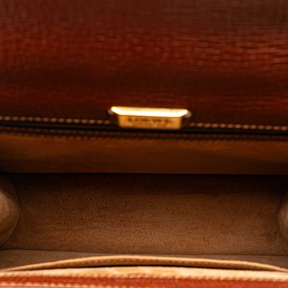 Brown LOEWE Leather Barcelona Satchel - image 5