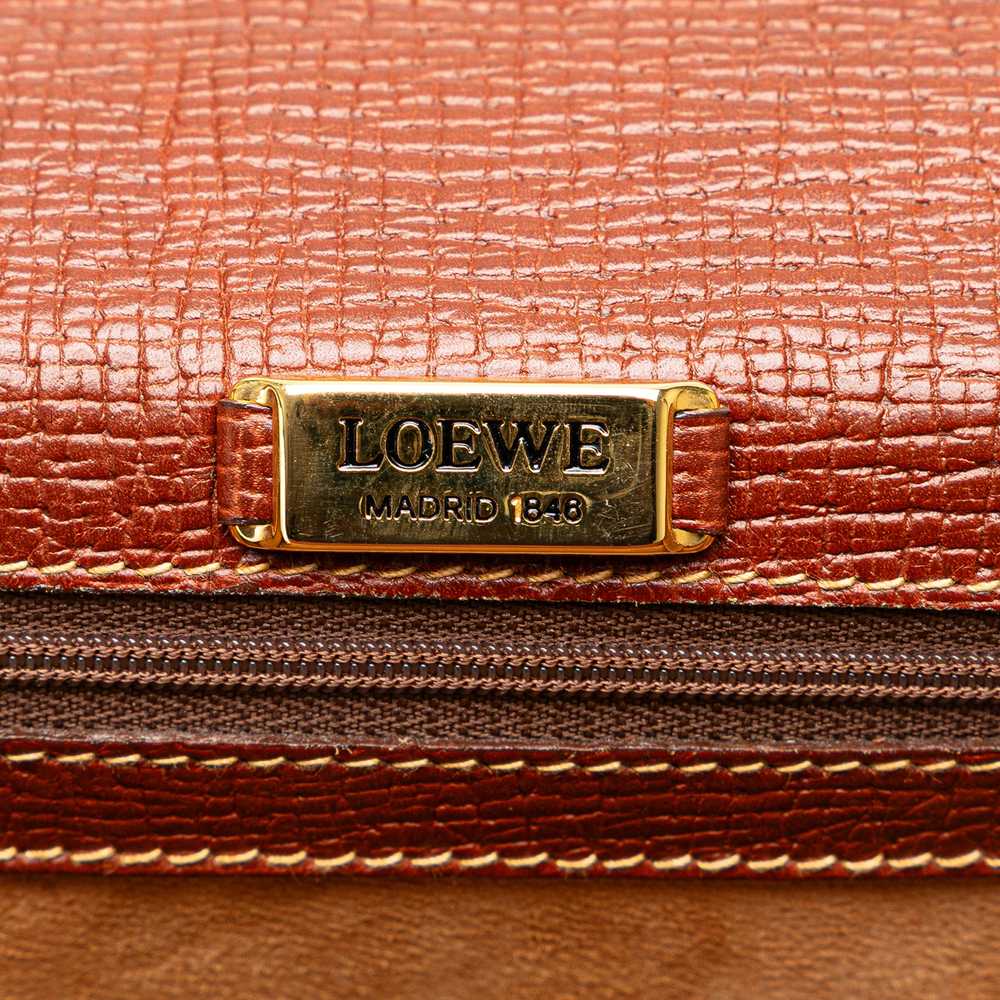 Brown LOEWE Leather Barcelona Satchel - image 6