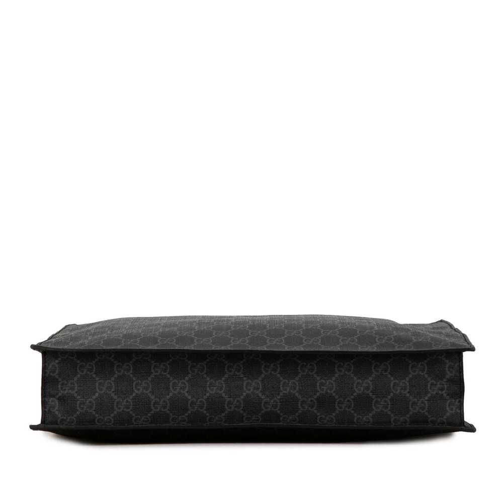 Black Gucci GG Supreme Convertible Soft Tote Satc… - image 4