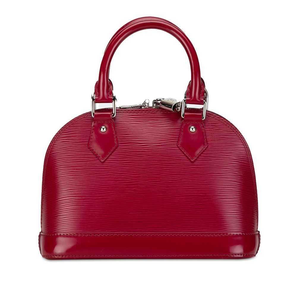 Pink Louis Vuitton Epi Alma BB Satchel - image 3